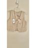 Love By Design 90% Rayon 10% Linen 100% Cotton Tan Vest Size M - photo 8