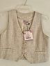 Love By Design 90% Rayon 10% Linen 100% Cotton Tan Vest Size M - photo 4