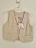 Love By Design 90% Rayon 10% Linen 100% Cotton Tan Vest Size M - photo 7