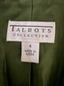 Talbots 100% Velvet Green Blazer Size 4 - photo 3