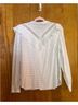 Ann Taylor LOFT 100% Cotton White Button-Down Shirt Size S - photo 5
