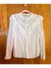 Ann Taylor LOFT 100% Cotton White Button-Down Shirt Size S - photo 3