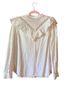 Ann Taylor LOFT 100% Cotton White Button-Down Shirt Size S - photo 2
