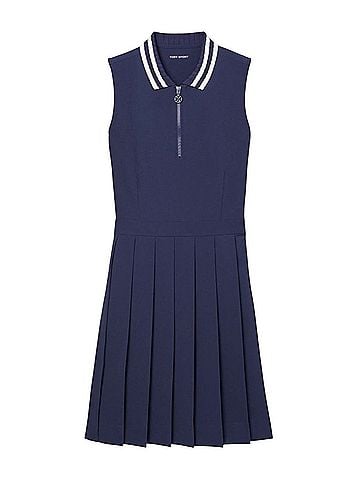 Tory Sport PERFORMANCE PLEATED COLLAR GOLF DRESS Casual Dress (view 1)