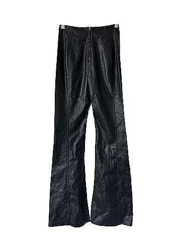 Free People Real deal slit vegan  OB1379466 Leather Pants (view 2)