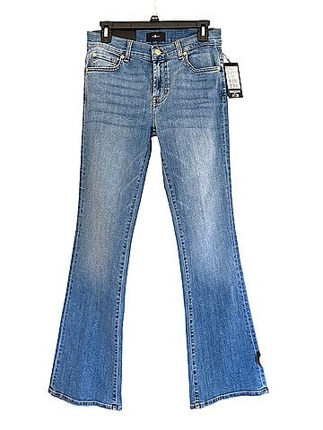 7 For All Mankind Tailorless Bootcut Jeans (view 1)