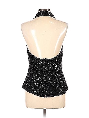 Papell Boutique Evening Papell Boutique Evening Sleeveless Silk Top (view 2)