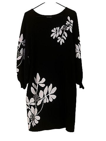 Nina Leonard Wool Dress (view 1)