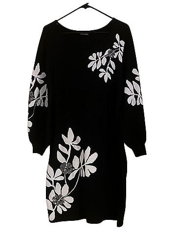 Nina Leonard Wool Dress (view 2)