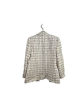 Rebecca Taylor Cream &amp; Black Tweed Windowpane Blazer (view 2)