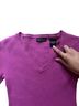 Moda International 100% Cotton Pink Pullover Sweater Size XS - photo 2