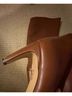 Bianca Di 100% Leather Tan Boots Size 8 - photo 4