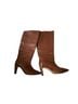 Bianca Di 100% Leather Tan Boots Size 8 - photo 1