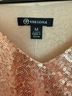 Versona Solid Pink Sleeveless Blouse Size M - photo 3