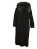 emerald 100% Wool Black Gray Coat Size S - photo 2