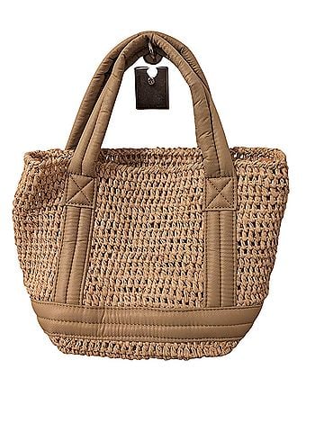 MZ Wallace Mini Raffia Tote Mz Wallace Satchel (view 2)