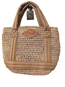 MZ Wallace Mini Raffia Tote Mz Wallace Satchel (view 1)