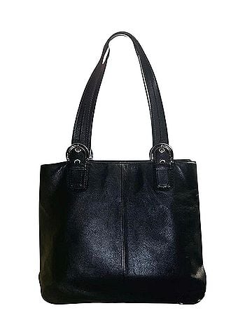 Coach Leather Tote (view 2)