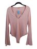 Free People Pink Bodysuit Size L - photo 1