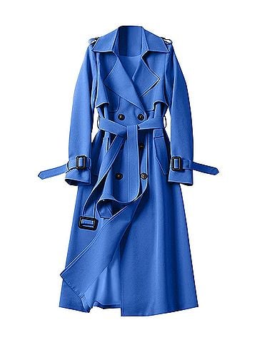 Amazon Basics Trenchcoat (view 1)