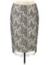 Escada Silver Escada Wool Skirt Size 10 - photo 1