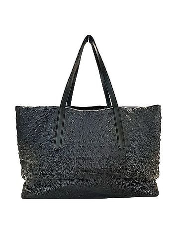 Jimmy Choo Jimmy Choo men's handbag, brand tote bag, leather, Pimlico, black, camouflage. (view 2)