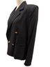 Larry Levine Black Blazer Size 10 - photo 4