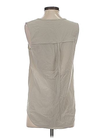 Nordstrom Collection Nordstrom Collection Sleeveless Silk Top (view 2)