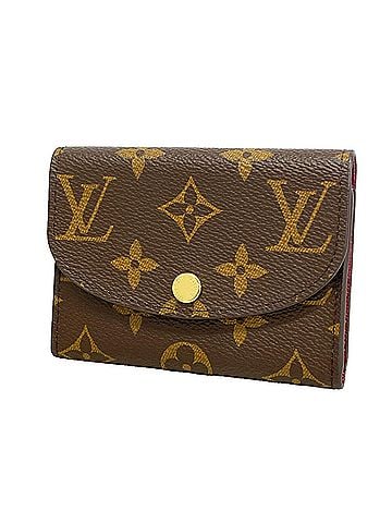 Louis Vuitton Louis Vuitton Monogram Portemonnaie Rosalie Wallet/Coin Case M41939 Brown Fuchsia Women's (view 1)