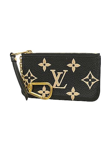 Louis Vuitton Louis Vuitton Monogram Empreinte Bicolor Pochette Clé Wallet/Coin Case M80885 Black Beige Women's P3503839 (view 1)
