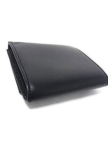 Cartier CARTIER Cartier Pasha Wallet/Coin Case, Black Leather, Men's (view 2)