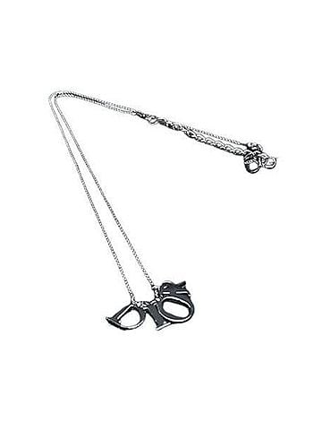 Christian Dior Christian Dior necklace, silver metal, for women. (view 1)