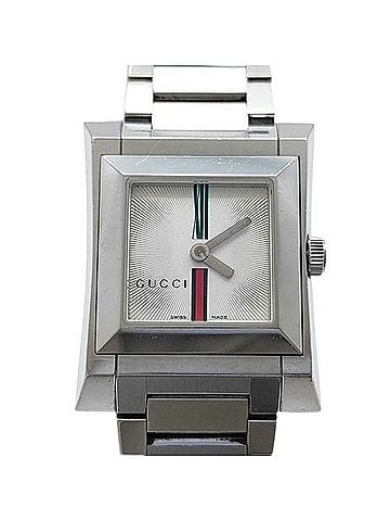 Gucci GUCCI Sherry Line 111L Silver Stainless Steel Women's Quartz Watch (view 1)