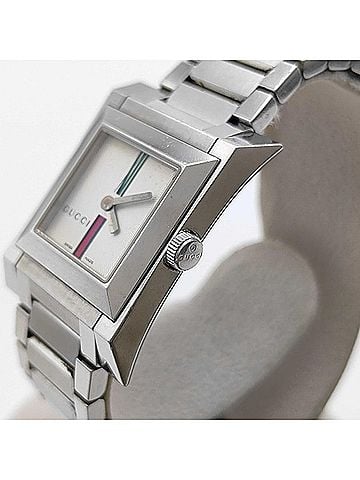 Gucci GUCCI Sherry Line 111L Silver Stainless Steel Women's Quartz Watch (view 2)