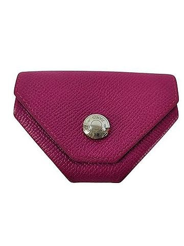 Hermès HERMES Hermes Wallet/Coin Case Le Vingt-Quatre Pink Veau Epsom Leather Women's (view 1)