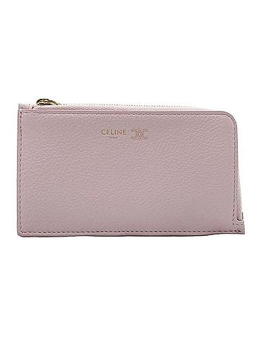 Céline CELINE Wallet/Coin Case/Coin Card Holder L10082O54 Pink Leather Women's (view 1)