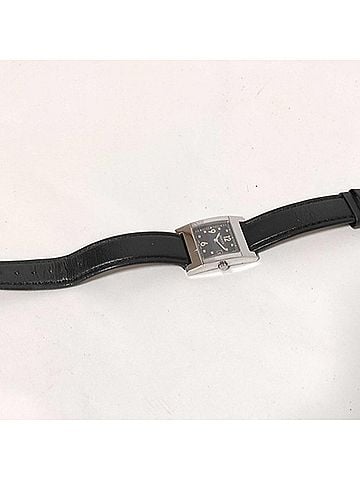 Gucci GUCCI Watch 7700L Black Silver Stainless Steel Leather Women's Analog Square (view 2)