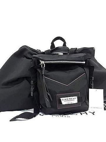 Givenchy GIVENCHY Downtown Mini Backpack Wing BB50BPBORT Black Nylon Women's (view 1)