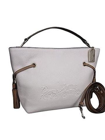 Coach COACH Coach Handbag Andy CA164 Chalk Leather Women's Shoulder Bag (view 1)