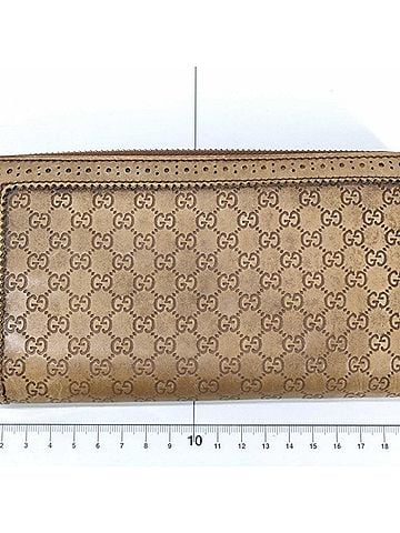 Gucci GUCCI Microguccissima Long Wallet 295371 Brown Leather Men's and Women's Round Horsebit (view 2)