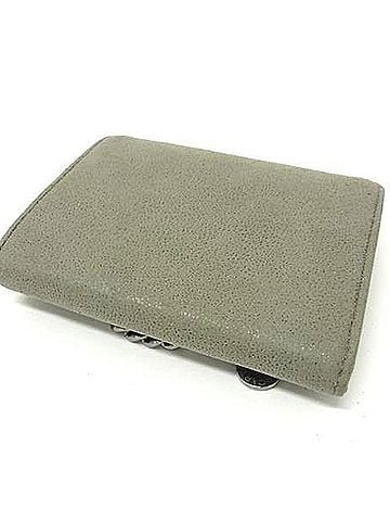 Stella McCartney STELLA McCARTNEY Falabella Wallet/Coin Case 391836 Gray Eco-Leather Women's (view 2)