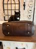 Sharif 100% Leather Floral Brown Gold Tote One size - photo 7