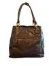 Sharif 100% Leather Floral Brown Gold Tote One size - photo 2