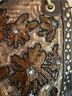 Sharif 100% Leather Floral Brown Gold Tote One size - photo 3