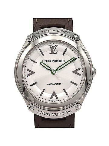 Louis Vuitton Louis Vuitton Fifty-Five Q6G20 SS Automatic Watch (view 1)
