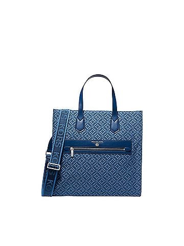 Michael Kors Kempner Blue Large NS Tote (view 1)