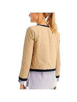 J.Crew x Dauphinette Quilted Lady Day Safari Jacket Blazer (view 2)