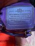 Coach Blue Leather Satchel One size - photo 9