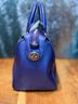 Coach Blue Leather Satchel One size - photo 5