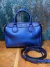Coach Blue Leather Satchel One size - photo 3